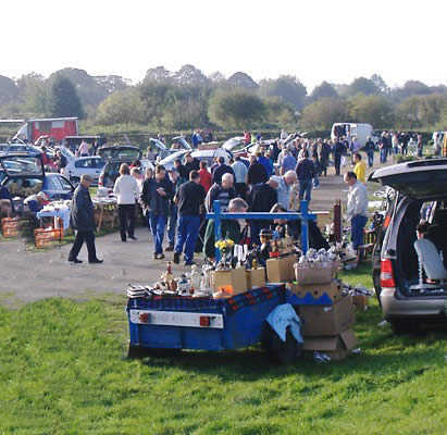 Car Booting at York Racecourse